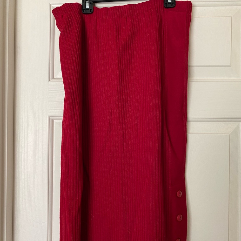 👏👏Red pencil skirt Freya Strckmoden Germany